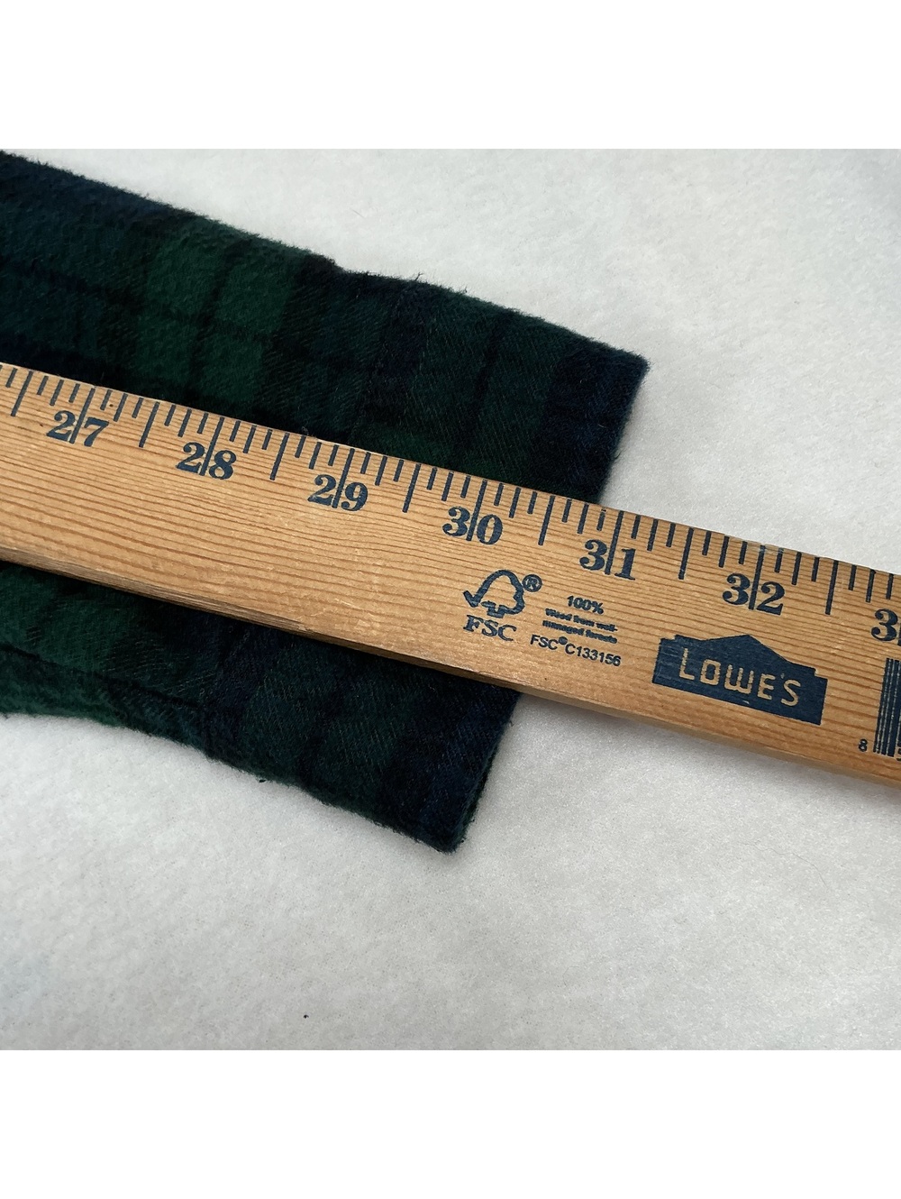 L.L.Bean Flannel Women Medium Blackwatch Plaid Relaxed Fit Button Up 100% Cotton - Picture 5 of 7